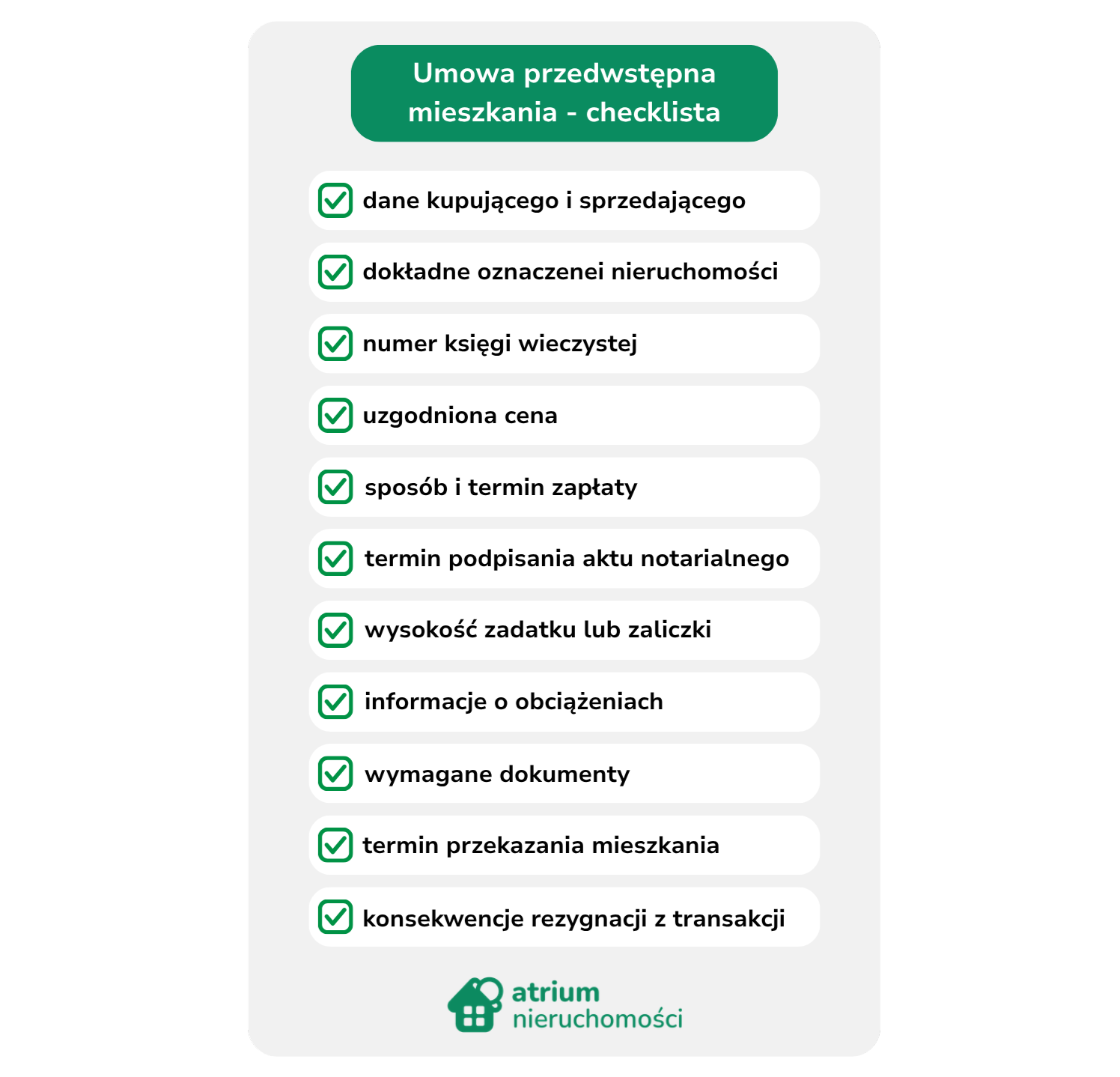 umowa-przedwstepna-mieszkania-checklista
